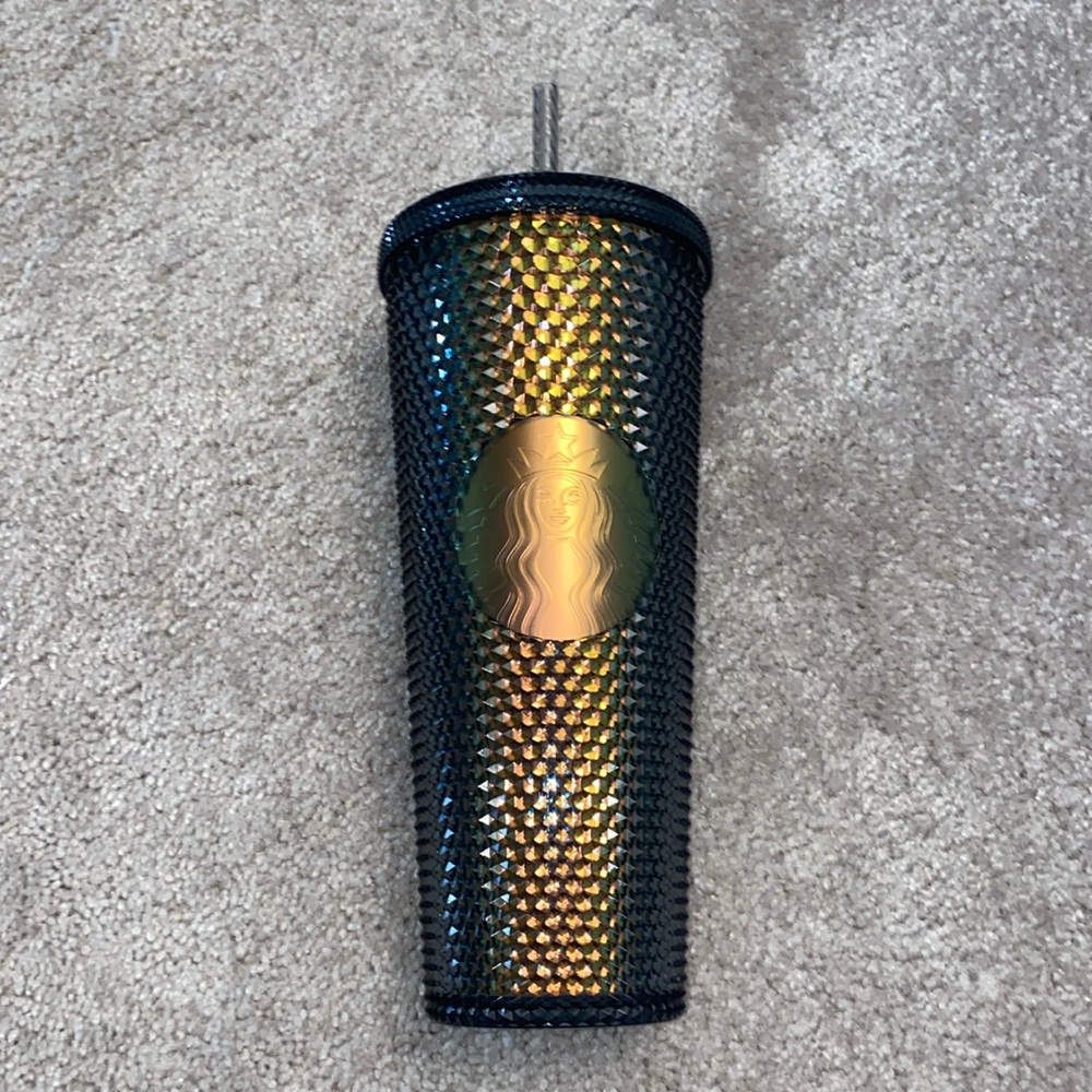 Dark Irridescent Starbucks Cup